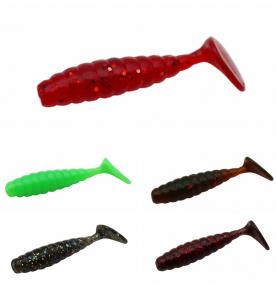 SL16 - 4CM/1.3G Soft Plastic Swimbait Paddle Tail 