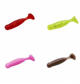 SL18 - 4.5CM/1.5G Soft Plastic Swimbait Paddle Tail