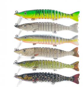 HL01 - 11.4CM/15G Swimbaits Slow Sinking Bionic Swimming Lures