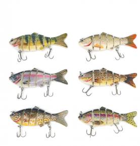 HL02 - 9.5CM/21G Swimbaits Slow Sinking Bionic Lifelike Swimming Bass Lures