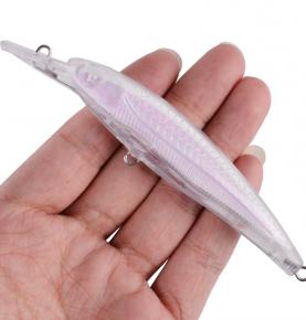 UP13 Unpainted Blanks Crankbaits Minnow Jerkbaits Wobble Rock Bass Fishing Lures